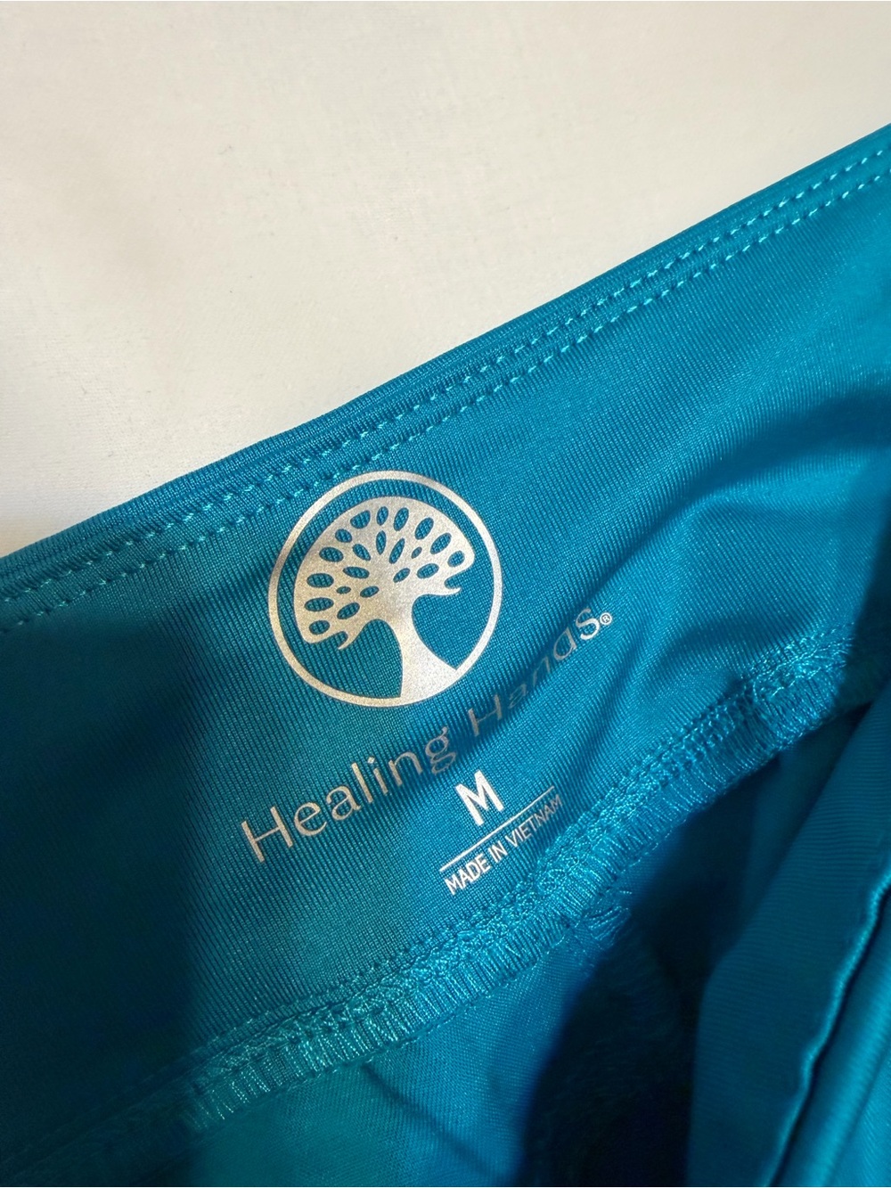 healing hands Teal Scrub Set - Rich Teal Hue - Picture 4 of 5
